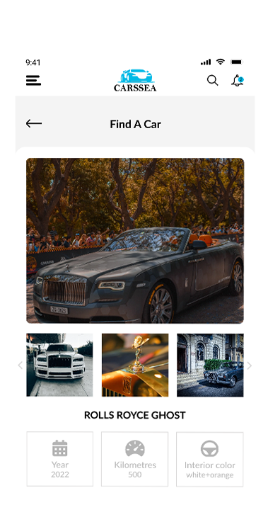 Car Sea Case Mobile App Development in Dubai