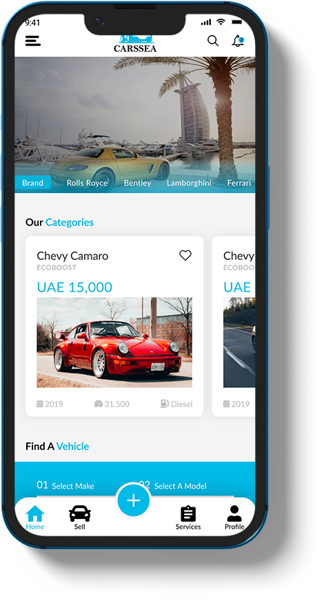 Car Sea Mobile App Development Dubai