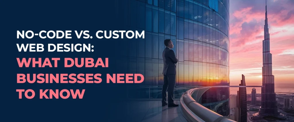 Dubai business website built with custom web development